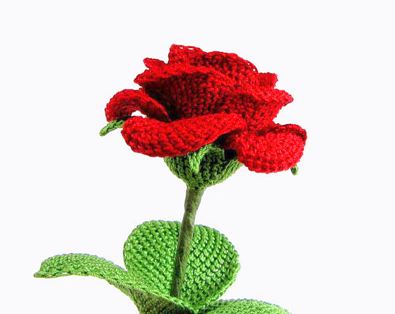 rose flower Crochet pattern