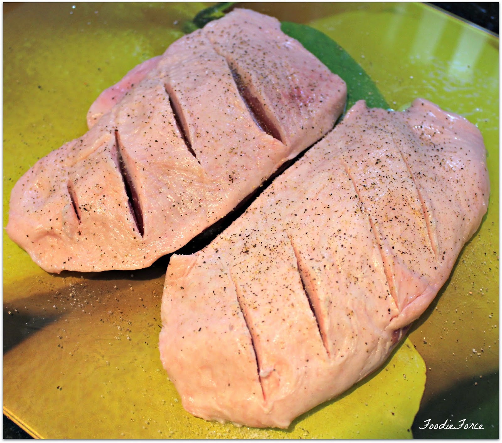Foodie Force Duck breast, sweet potato & butternut squash mash