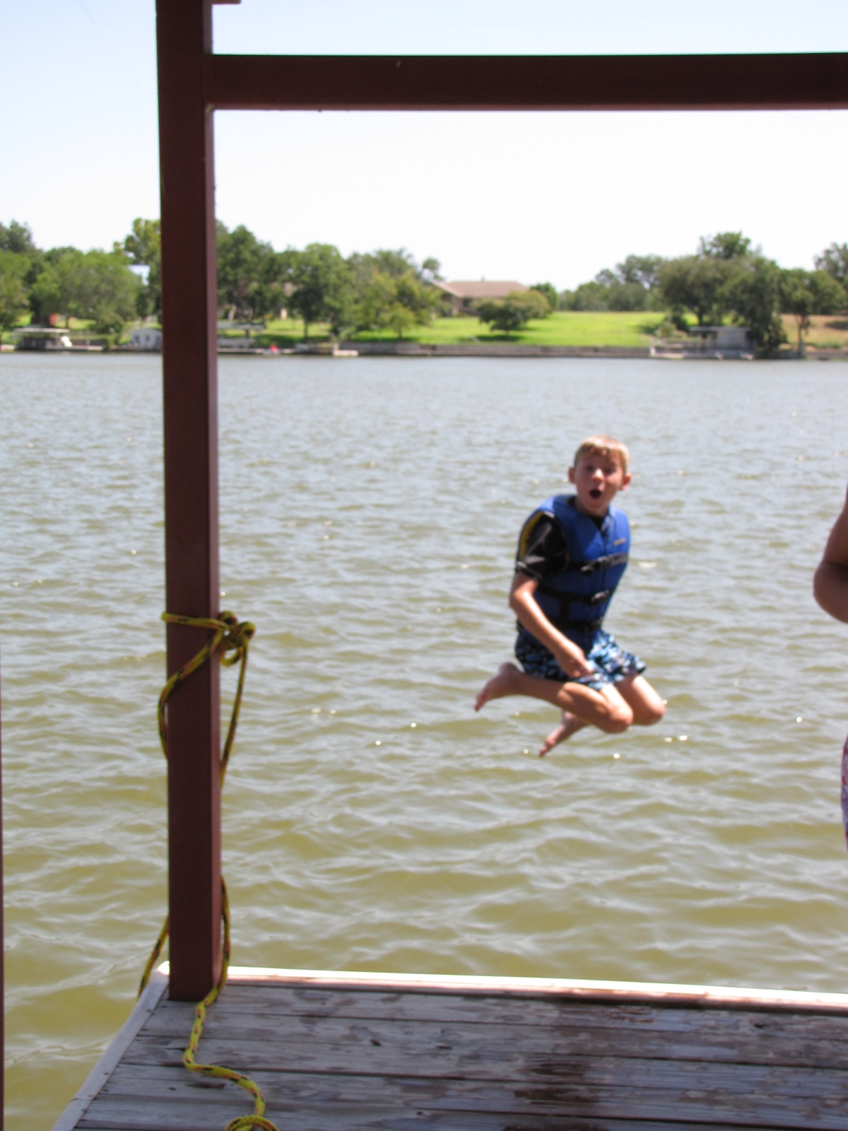 Catching Up With The Cotherns Dock Jumping!