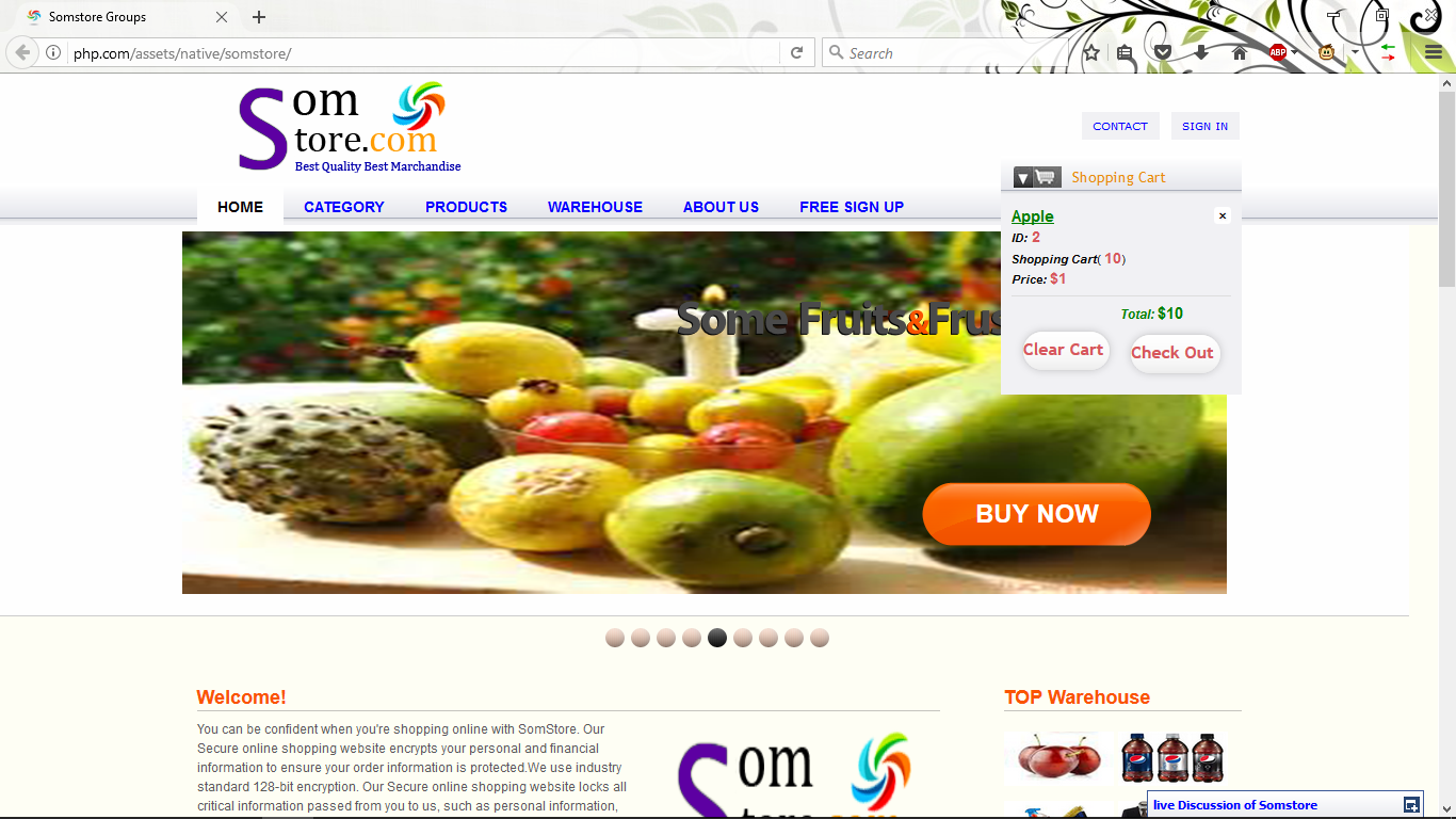 Source Code Somstore Php &amp; Mysqli