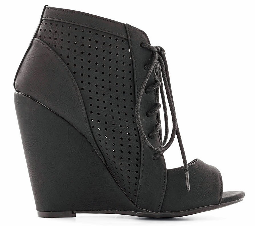 Shoe of the Day | ModCloth Perforate and See Wedge | SHOEOGRAPHY