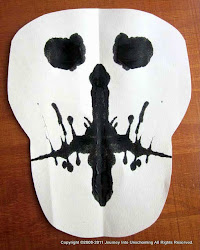 halloween crafts easy scary paper craft decorations inkblot projects spider ghost preschool paintings holidays journey themes celebration shape pre