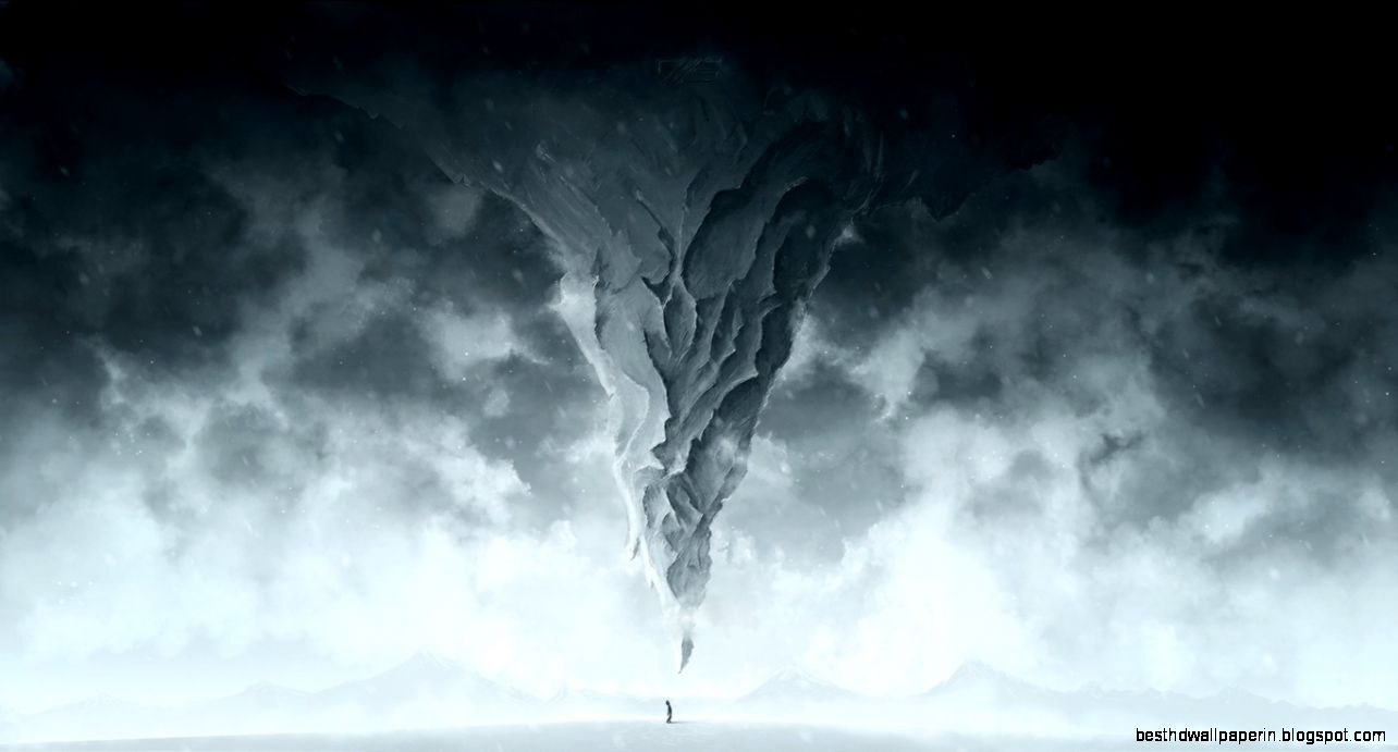 1366x768 Cold Blizzard Winter People Art Mountain Snow