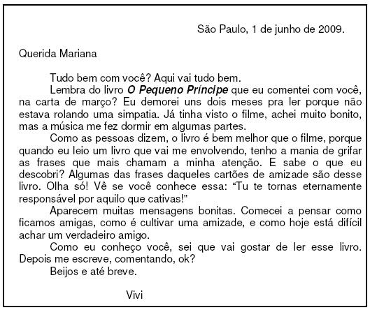 Modelo De Carta Pessoal