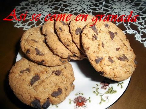 Galletas integrales y sin azúcar