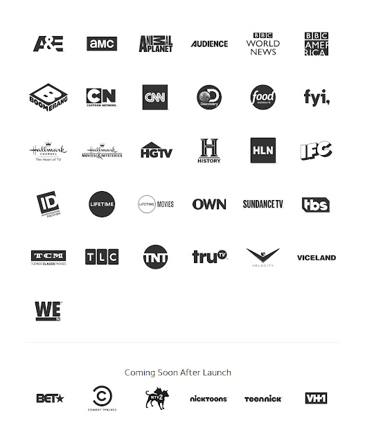 estos son los canales disponibles en at&t watch tv