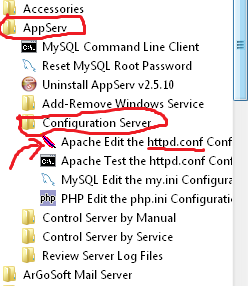 Installasi AppServ 2.5.10, Konfigurasi Apache Server, dan Konfigurasi ...