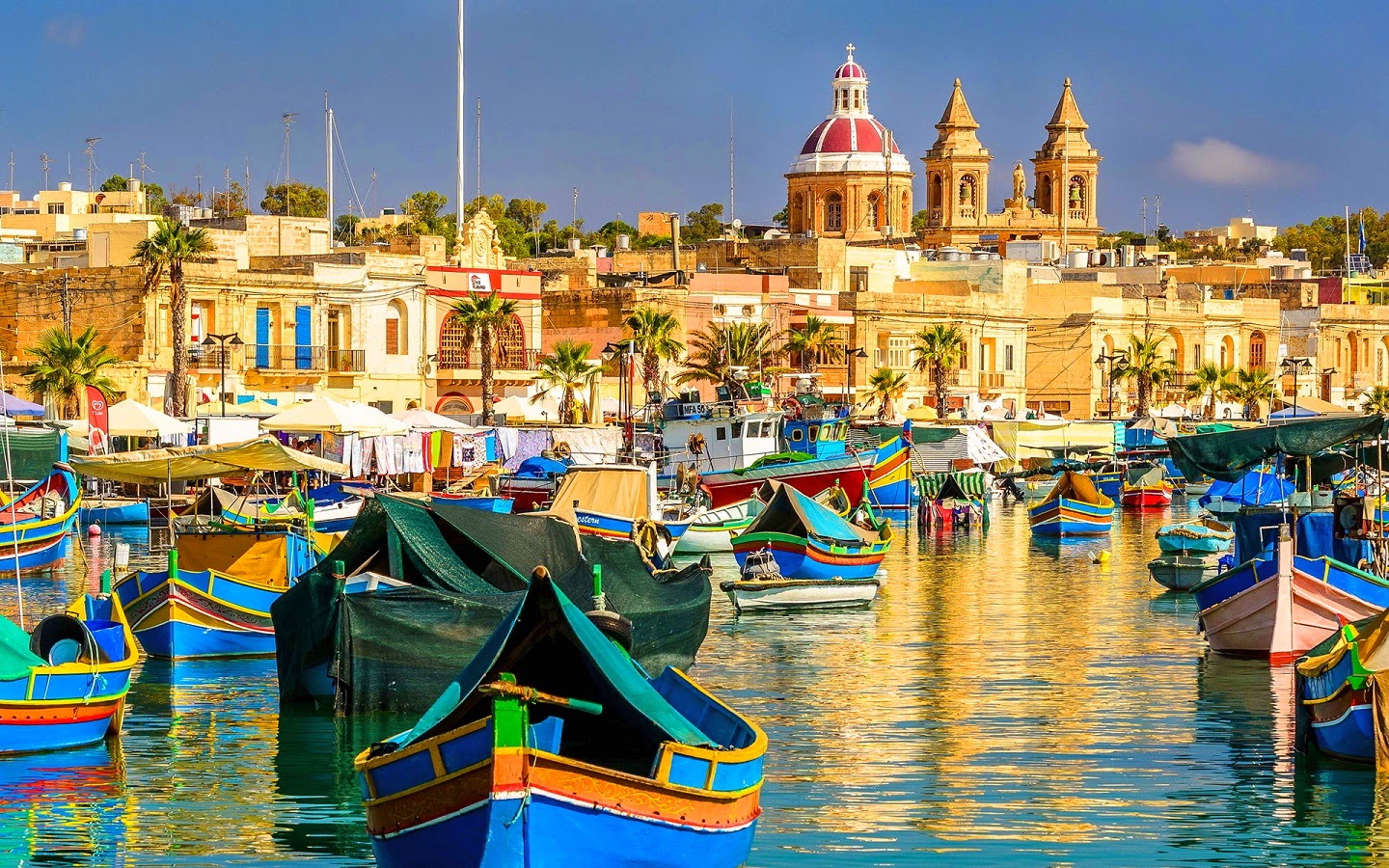 Marsaxlokk Bay Malta