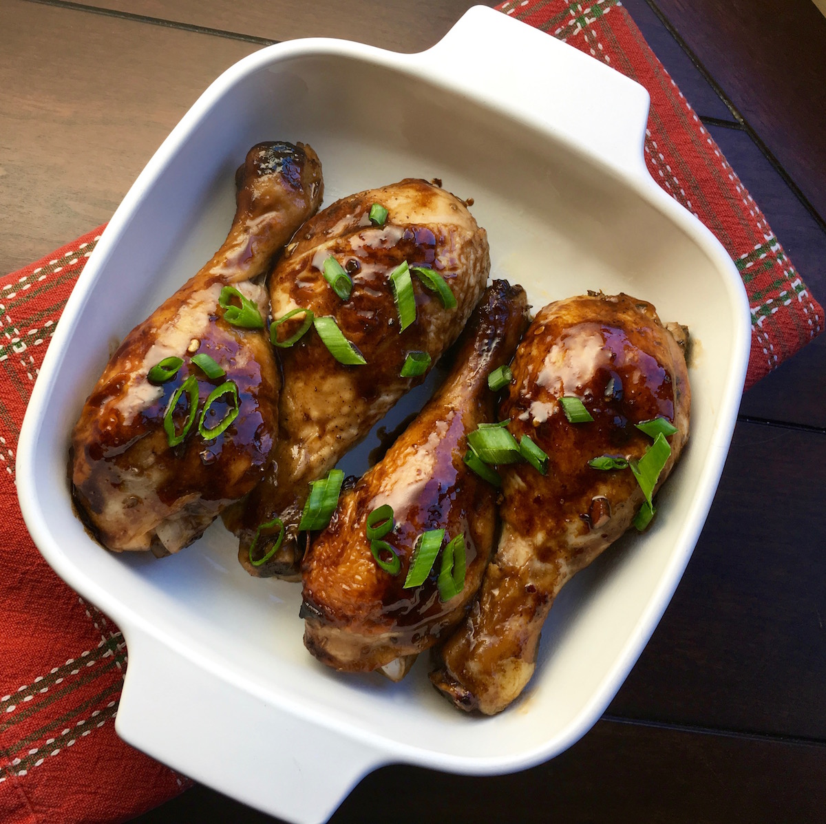 Balsamic Glazed Chicken Drumsticks Recipe