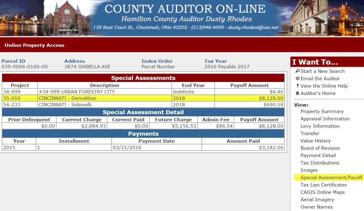 The Home 2 0 Blog Special Assessments