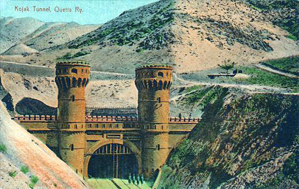 transpress nz Khojak tunnel, Pakistan