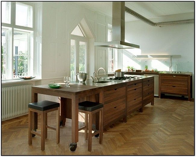 Multifunctional and Cheap Kitchen Island with Seat ...