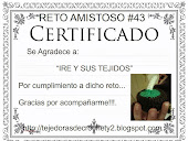 Certificado Reto Nº 43