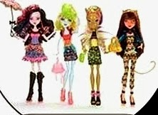Мир кукол: Фрики Фьюжн Монстр Хай - Клеолей и Лагуна