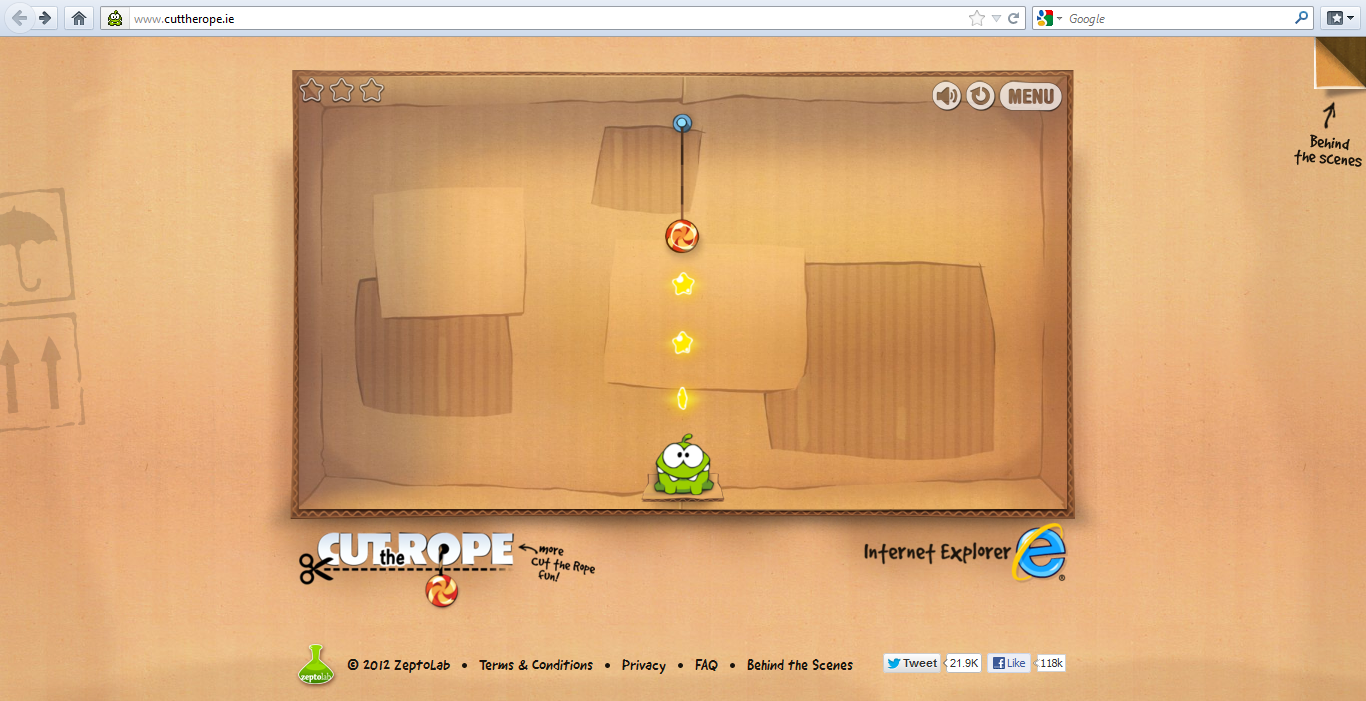 Cut the Rope ~ To kalopaido