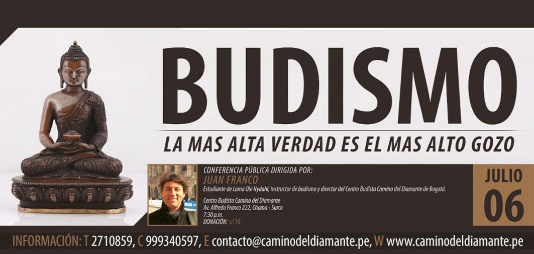 Armonía & Espiritualidad Conferencias Budismo Camino del Diamante (Surco) Armonía & Espiritualidad Conferencias Budismo Camino del Diamante (Surco)