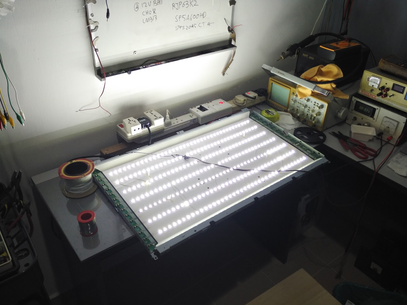 Replacing Haier L32A16 Backlight To LED « DIY Electronics