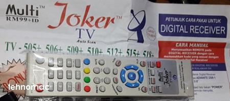 cara jitu setting manual remote tv multy joker rm99 tehnomac
