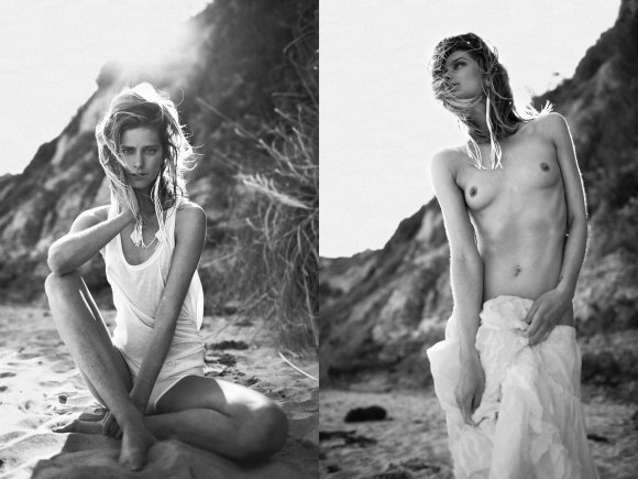khoa bui fotografia modelos mulheres seminuas na praia areia