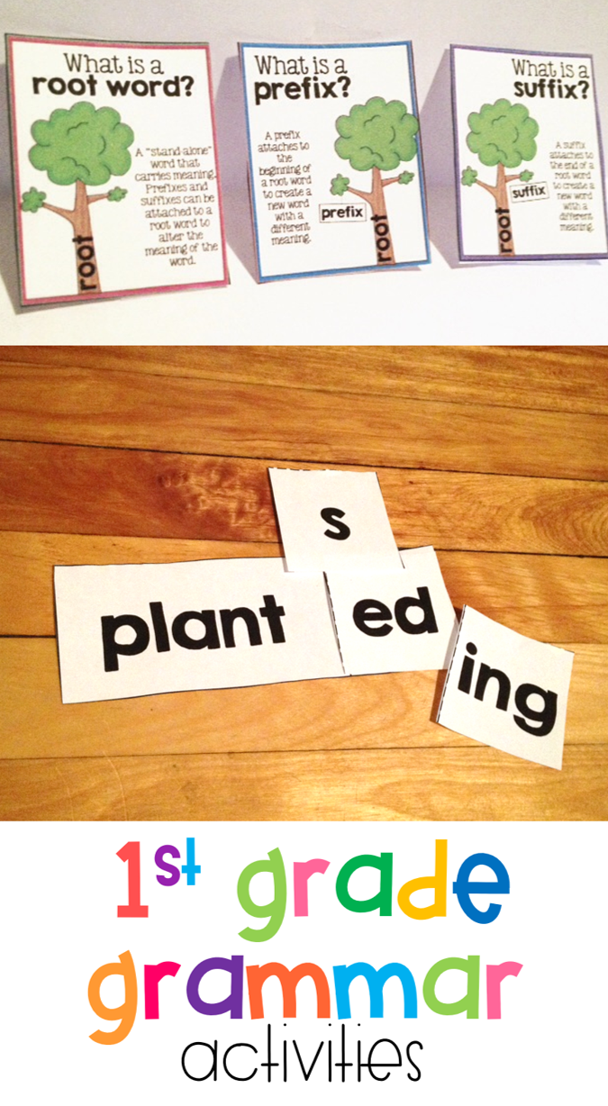 First Grade Common Core Language Standards - Susan Jones Teaching