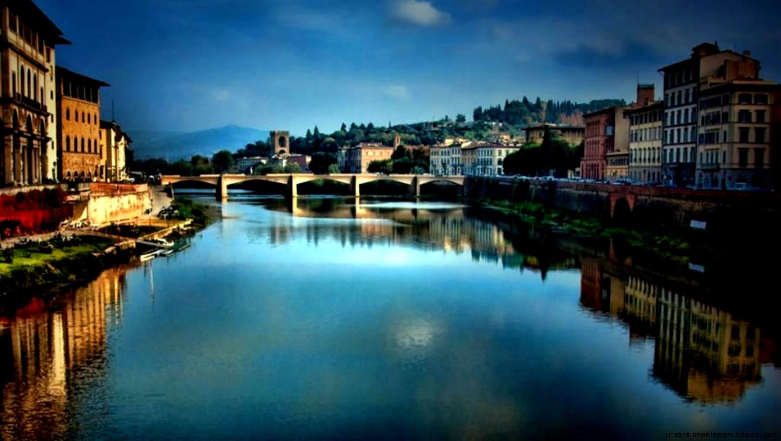Arno River Florence Italy