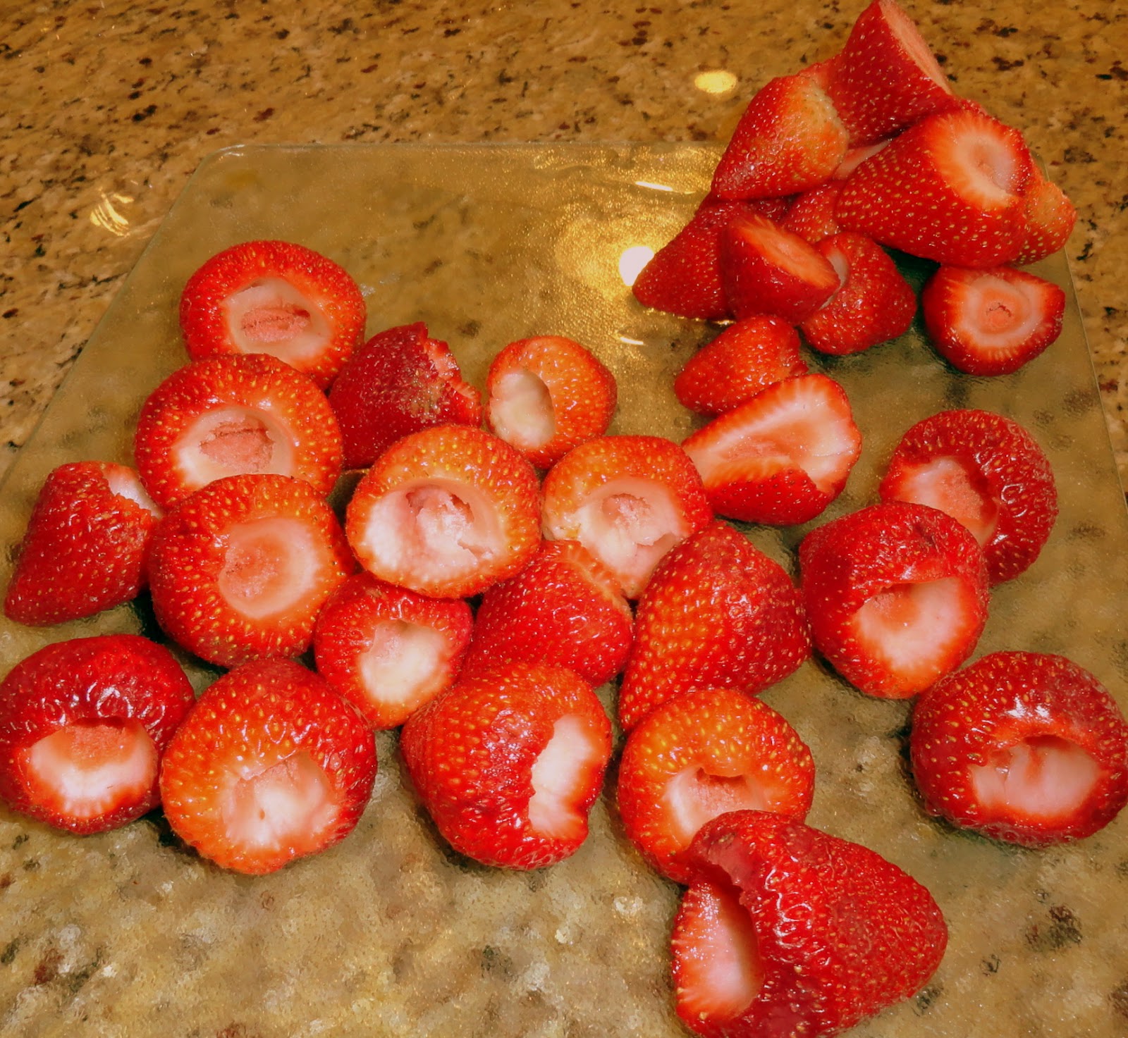 Strawberries and Dip, a winning combination for a yummy summer treat
