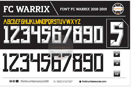 Font FC Warrix 2018-2019
