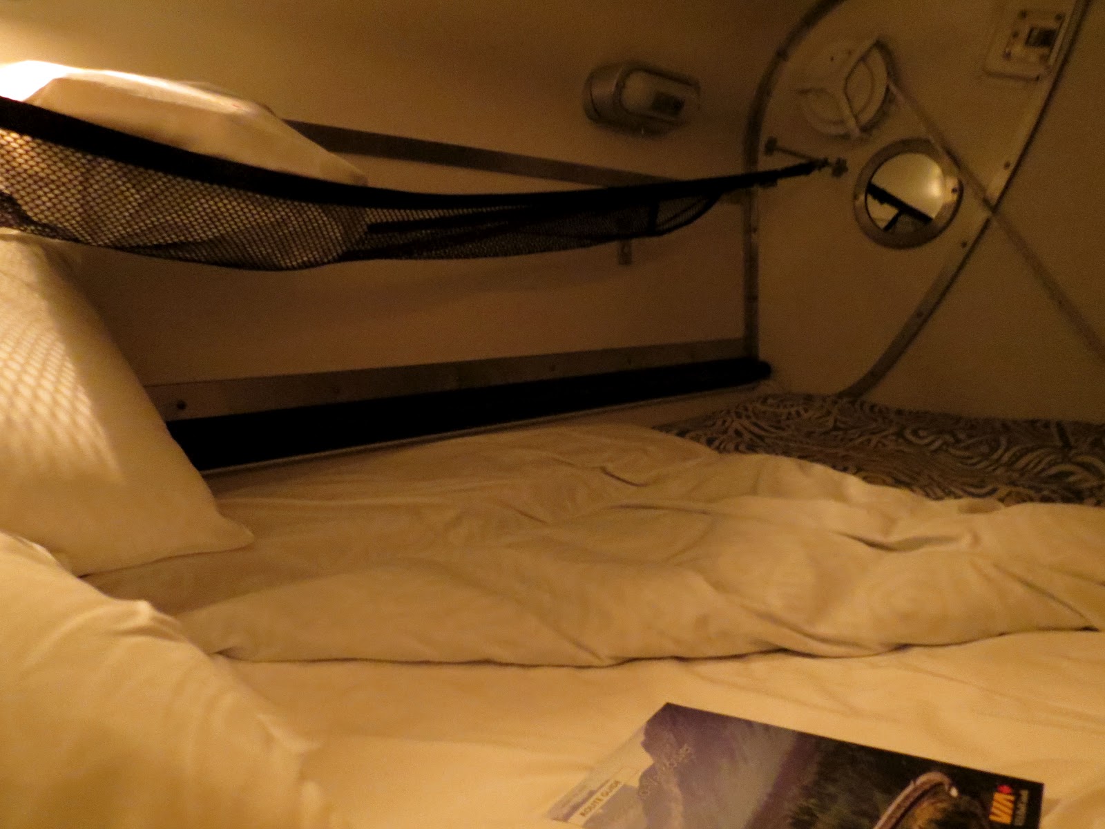 Destination Mike: VIA Rail Sleeper Plus Class - Berths, Shower, Washroom