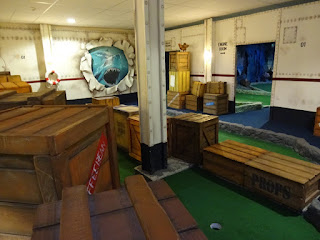 Paradise Island Adventure Golf course at Valley Centertainment in Sheffield