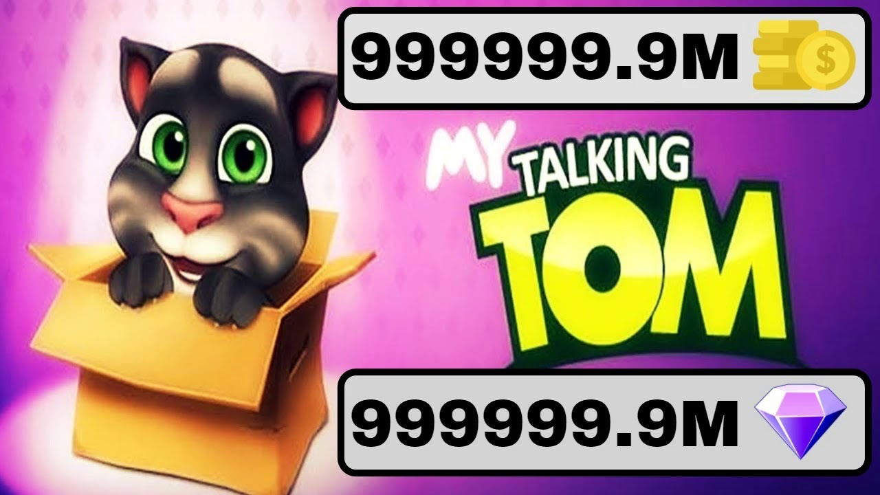MY TALKING TOM mod Apk unlimited gold and money coins apk installer