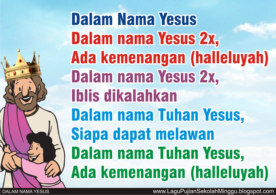 Lirik Lagu Pujian Rohani Kristen Sekolah Minggu Gereja