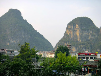 Mountains in Yangshuo China