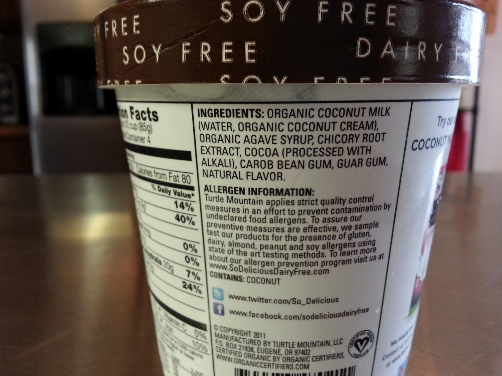 Southern Mommyhood No Dairy, No Soy, All Love Dairy Free Soy Free Ice