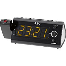 AEG MRC 4121 - Radio (Despertador, proyector, indicador temperatura, fecha y día de la semana), Negro AEG MRC 4121 - Radio (Despertador, proyector, indicador temperatura, fecha y día de la semana), Negro