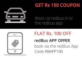 Book a Ticket in Red Bus & Get Free Taxi Ride worth Rs 150 via the TaxiForSure wallet