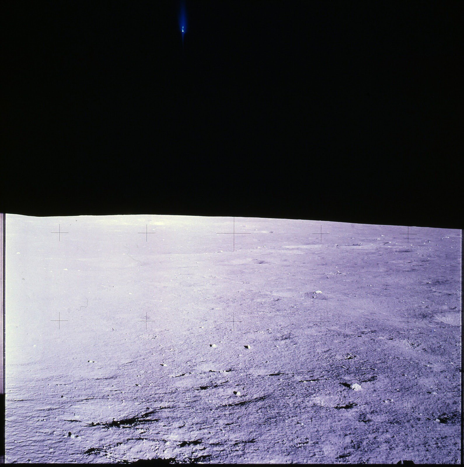 UFO SIGHTINGS DAILY: UFO Discovered In Apollo 14 NASA Moon Photo, March