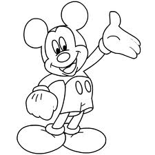 Urmasii Dacilor: Planse colorat Mickey