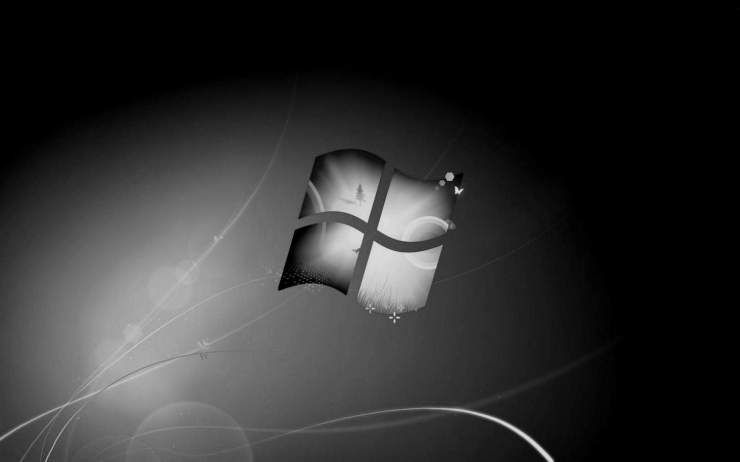 Black And White Wallpaper For Windows 7