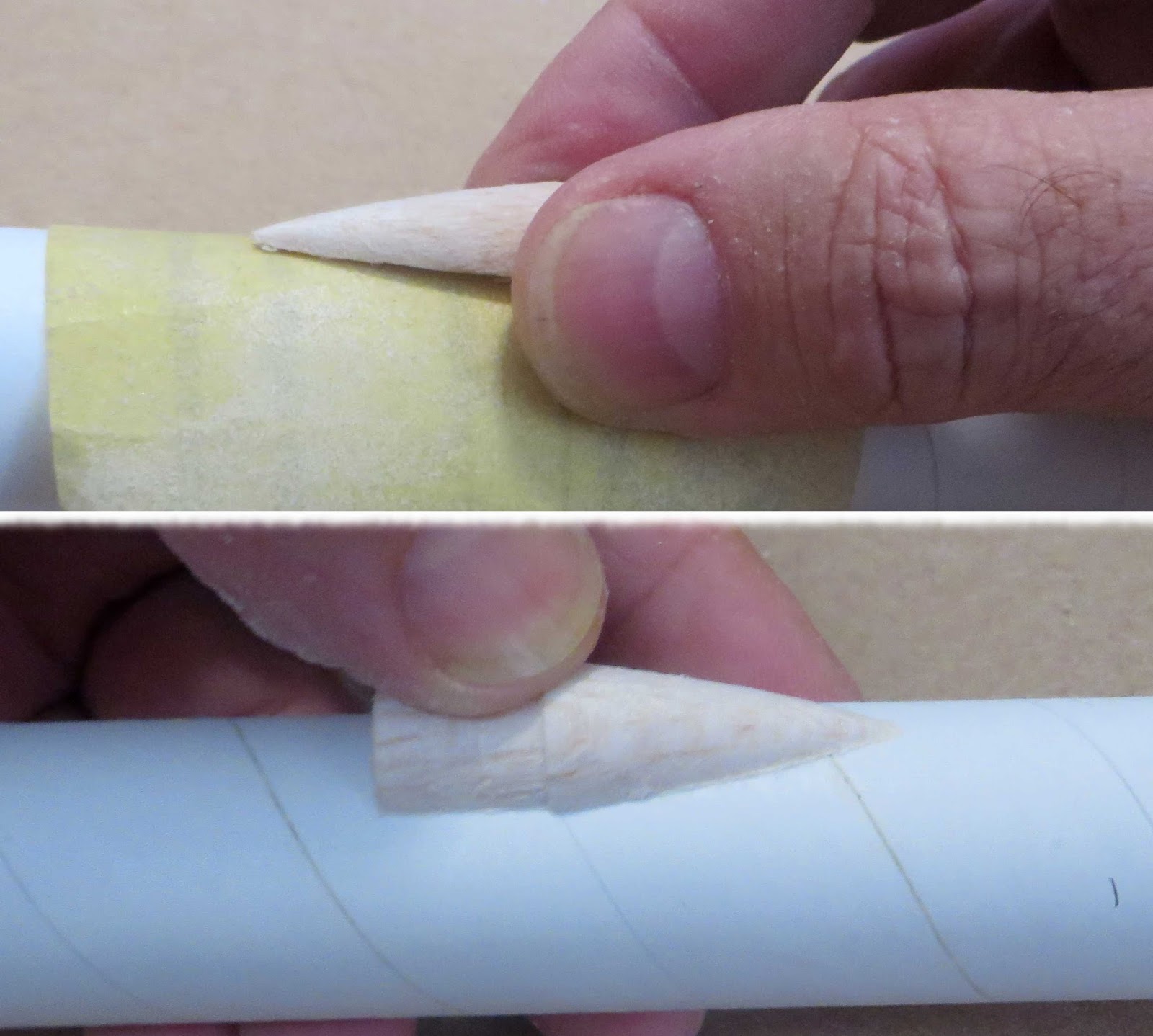 Model Rocket Building: Intake Cones Part 2, TIP