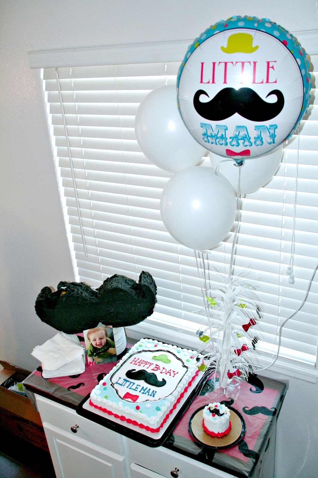 Everything You Need for a Little Man Mustache Birthday Party! - We Got The  Funk, image size:1066x1600