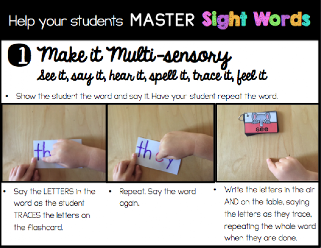 Sarah's First Grade Snippets: Sight Word Instruction