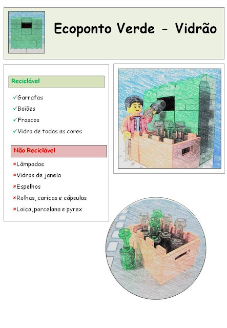 LEGO em banda desenhada - Manual de Reciclagem