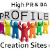 Top 100+ Free High PR & DA Profile Creation Sites List 2017 for SEO
