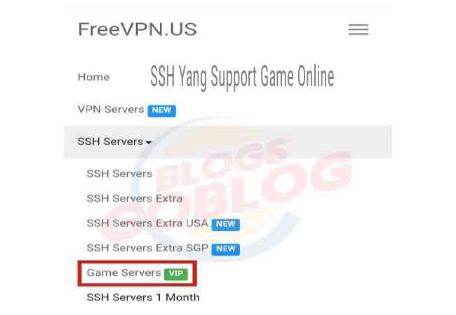 Cara Buat SSH Yang Support Game Online Android Di Freevpn.us Terbaru