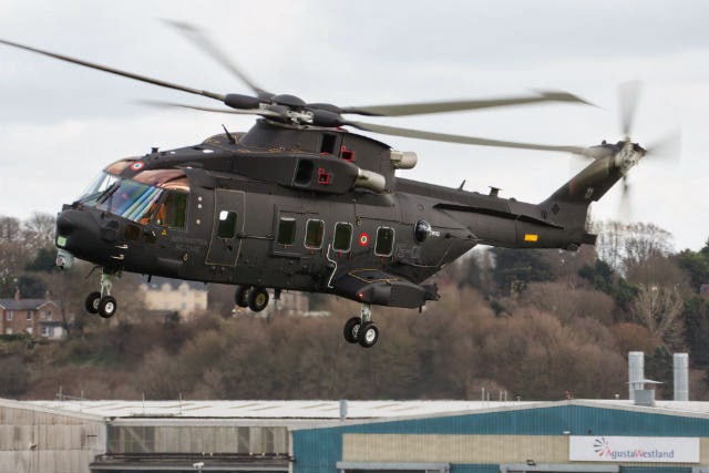 MIRAGEC14 First Italian Air Force HH 101A Breaks Cover