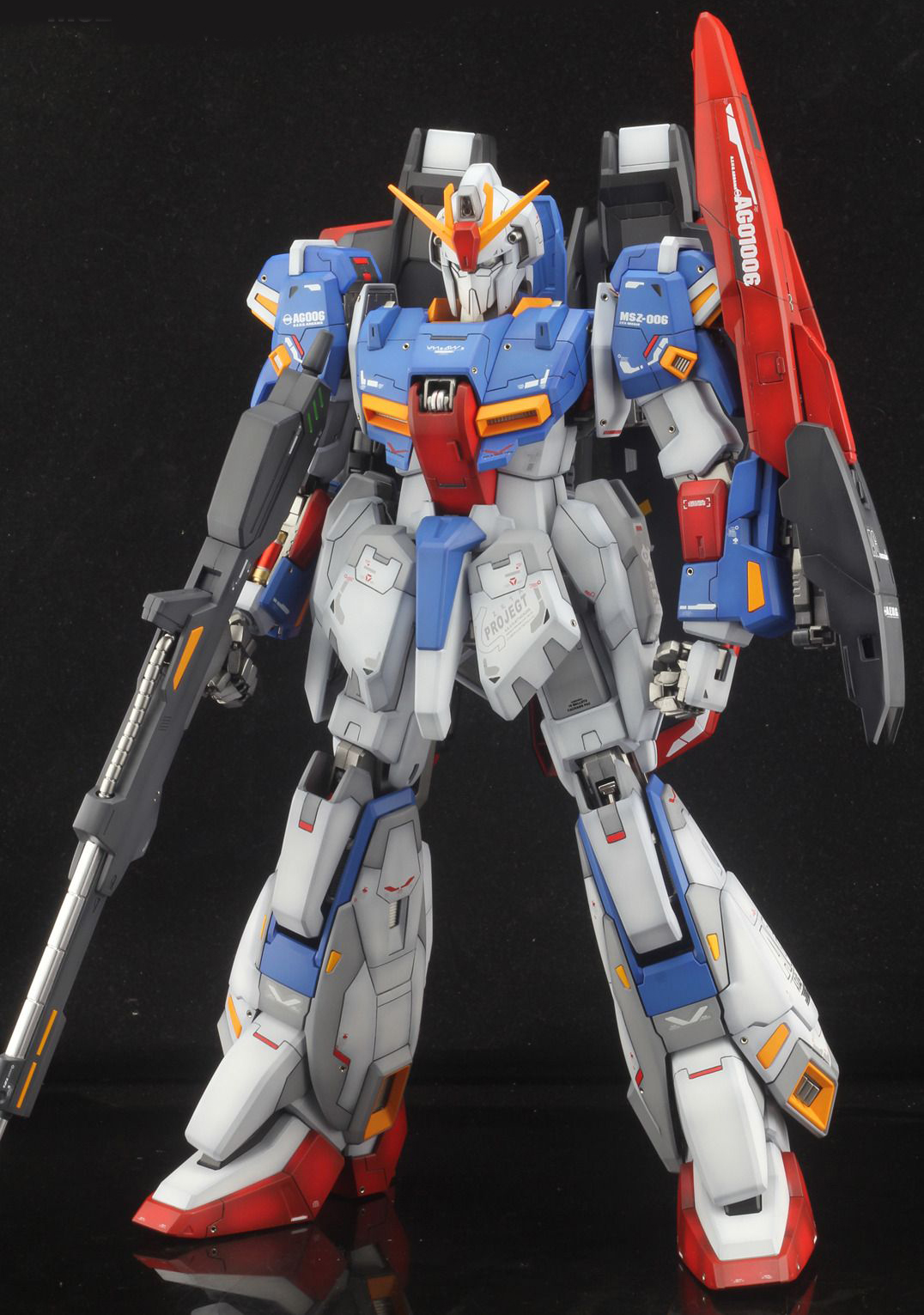 GUNDAM GUY: PG 1/60 MSZ-006 Zeta Gundam Ver.1.0 - Customized Build