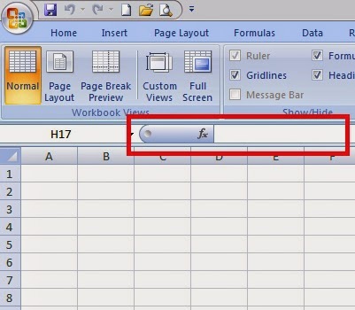 Buka Menu View pada Excel