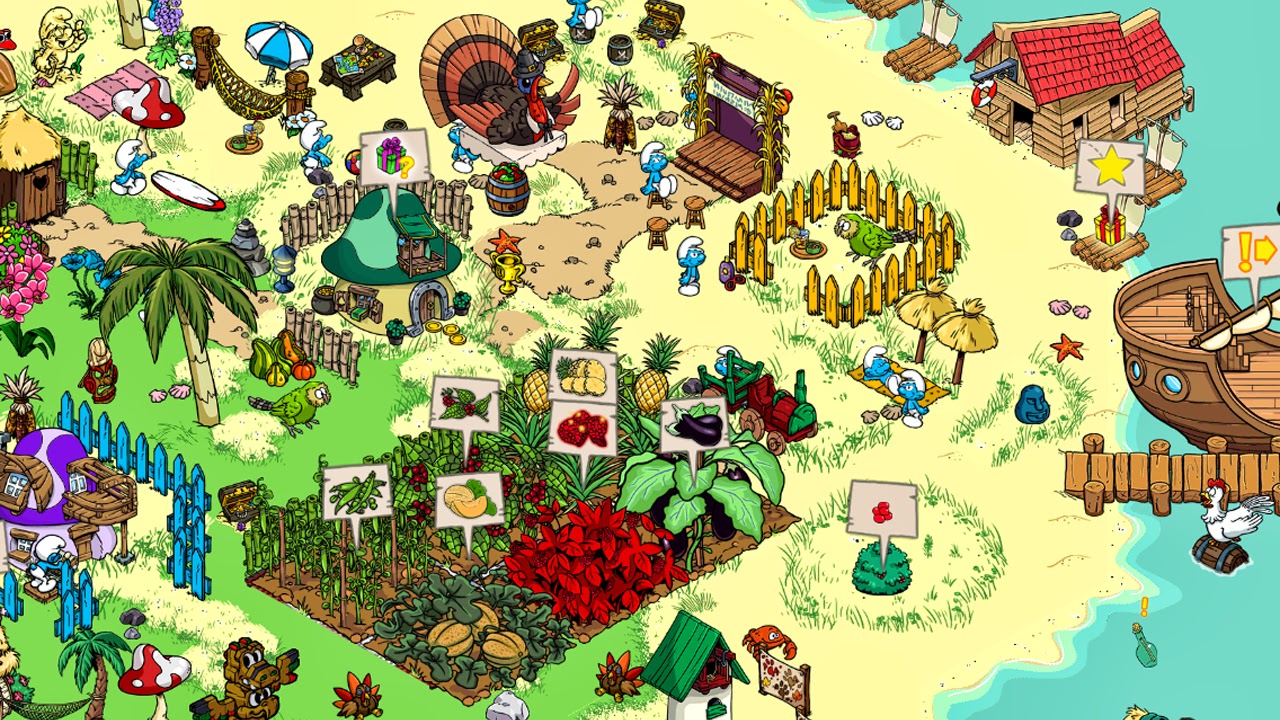 Smurfs Village игра. Smurfs Village Скриншот. Деревня смурфиков игра. Игра my Village.