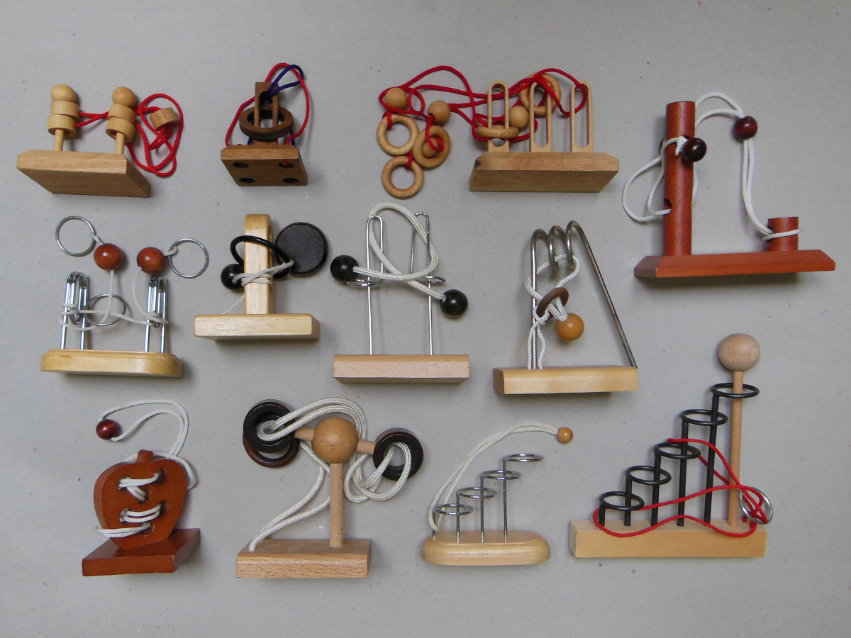1002 Puzzles Disentanglement puzzles