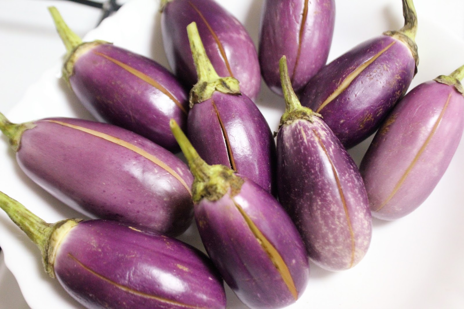 Bethica's Kitchen Flavours Doi Begun / Dahi Baingan (Eggplants in